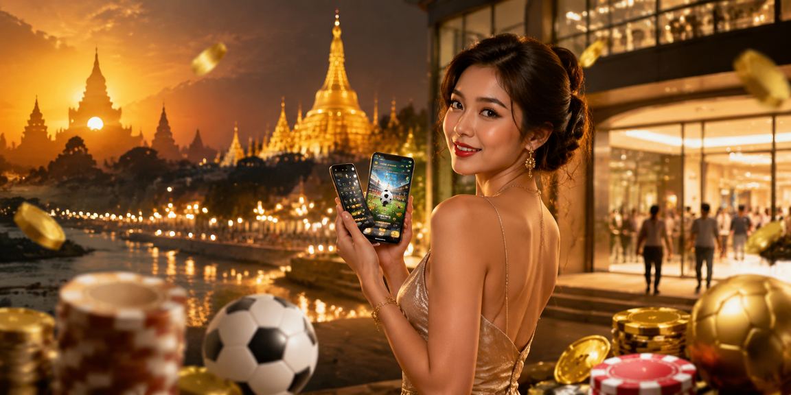 ရန်ကုန်ရှိ ရွှေတိဂုံဘုရား၏ ညဘက်မြင်ကွင်း